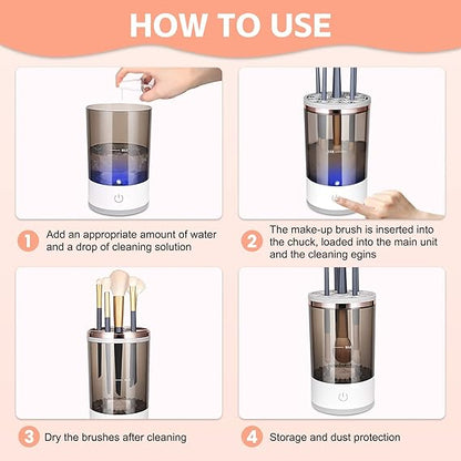 Makeup Multi Brush Cleaner